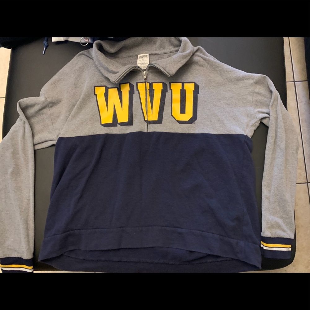 victoria secret PINK WVU HOODIE!!